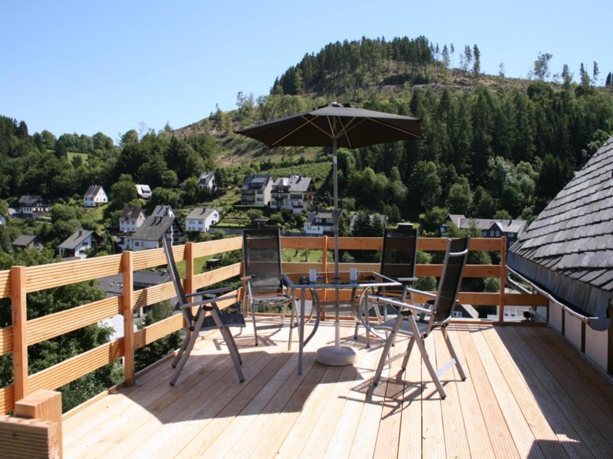 Cosy Apartment In Schwalefeld Near Willingen With Private Terrace Exterior foto